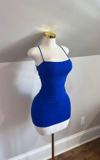 Image 3 of Nicki rhinestone mini dress 