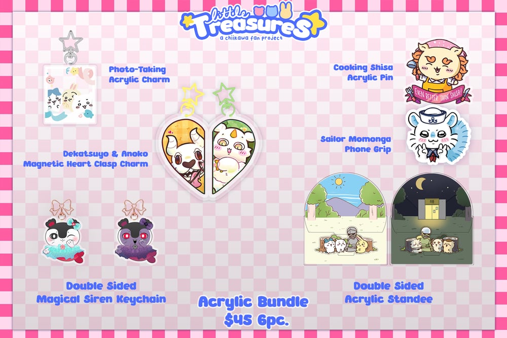 Image of [PRE-ORDER] Acrylic Bundle