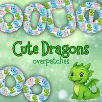 Cute Dragon Overpatches
