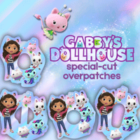 Gabby's Dollhouse Special-Cut Overpatches