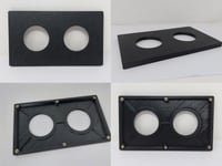 Image 10 of 97-01 Honda CRV Radio Plates (Radio Delete + Radio Gauge Pod + Radio Switch Plate)