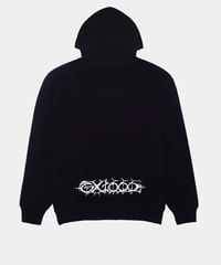Image 2 of GX1000_DYSTOPIA HOODIE :::BLACK:::