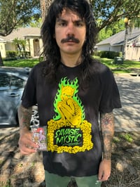 Image 1 of Savage Mystic T - Shirt Comfort Colors Puff Ink