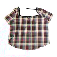 Image 2 of HC- Upcycled Maroon Button Up 