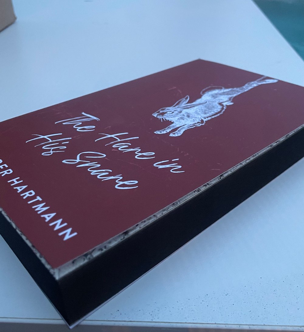 Image of The Hare in His Snare by Juniper Hartmann (SPRAYED EDGES EDITION)