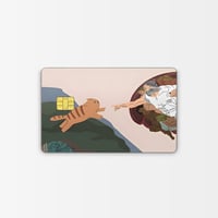 Image 1 of Cat God Art Credit Card Skin
