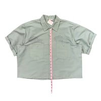Image 3 of TheRiches Cropped Button-Up
