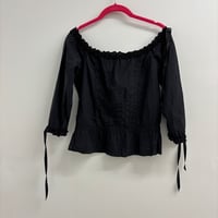 Image 2 of off shoulder moschino top
