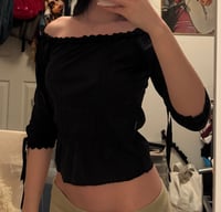 Image 4 of off shoulder moschino top
