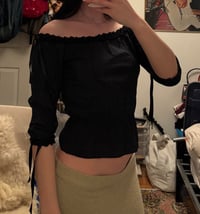 Image 5 of off shoulder moschino top