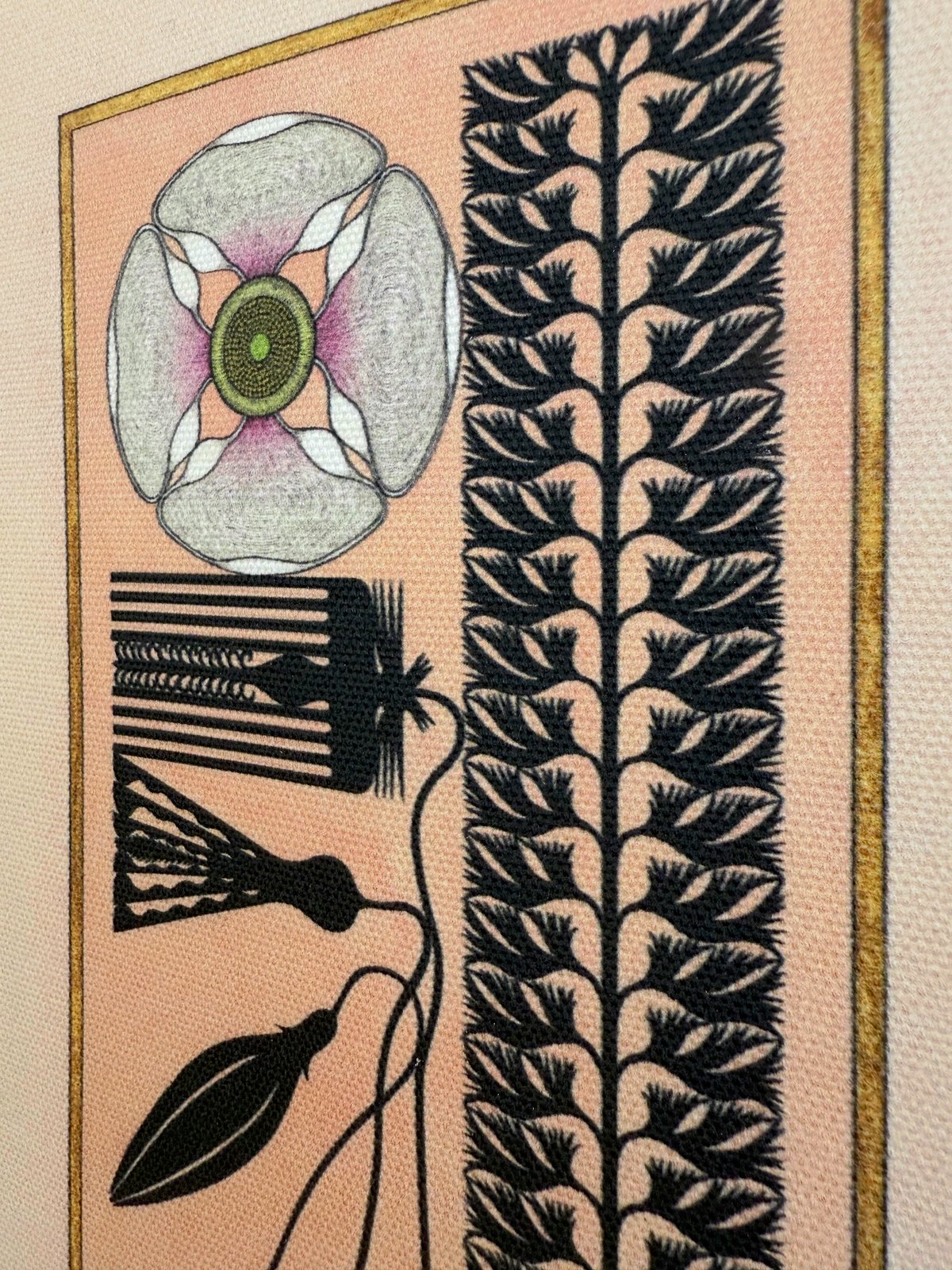 Image of 'Passage #4' Textile Print / Patch