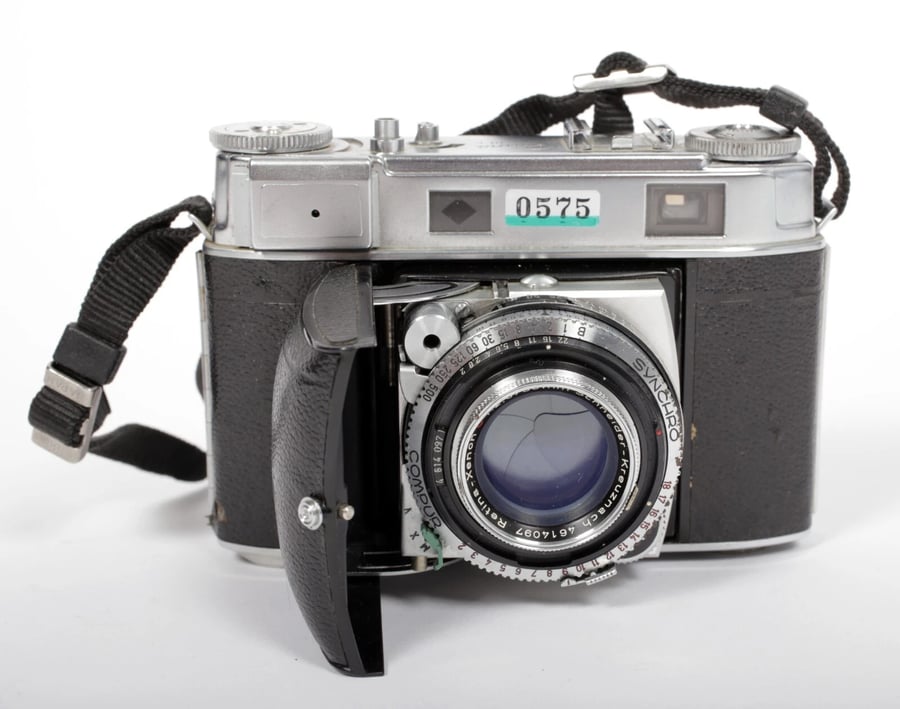 Image of Kodak Retina III C 35mm camera Xenon C 50mm F2.0 lens #0575