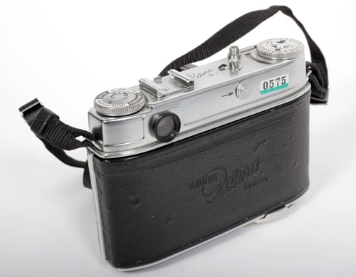 Image of Kodak Retina III C 35mm camera Xenon C 50mm F2.0 lens #0575