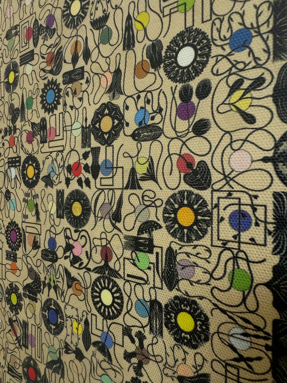 Image of 'Play' Textile Print / Patch