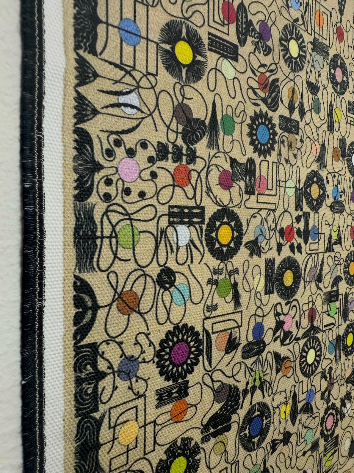 Image of 'Play' Textile Print / Patch