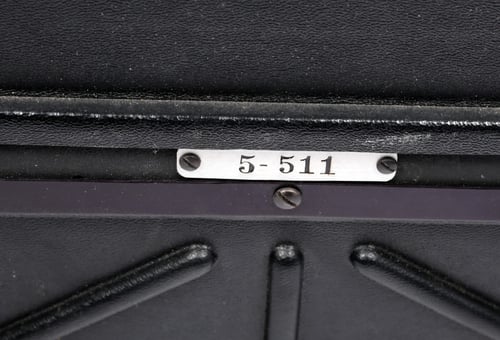 Image of US Air Force high alt. balloon reconnaissance dual duplex aerial camera in crate #0569