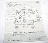 Image 12 of US Air Force high alt. balloon reconnaissance dual duplex aerial camera in crate #0569