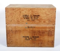 Image 14 of US Air Force high alt. balloon reconnaissance dual duplex aerial camera in crate #0569