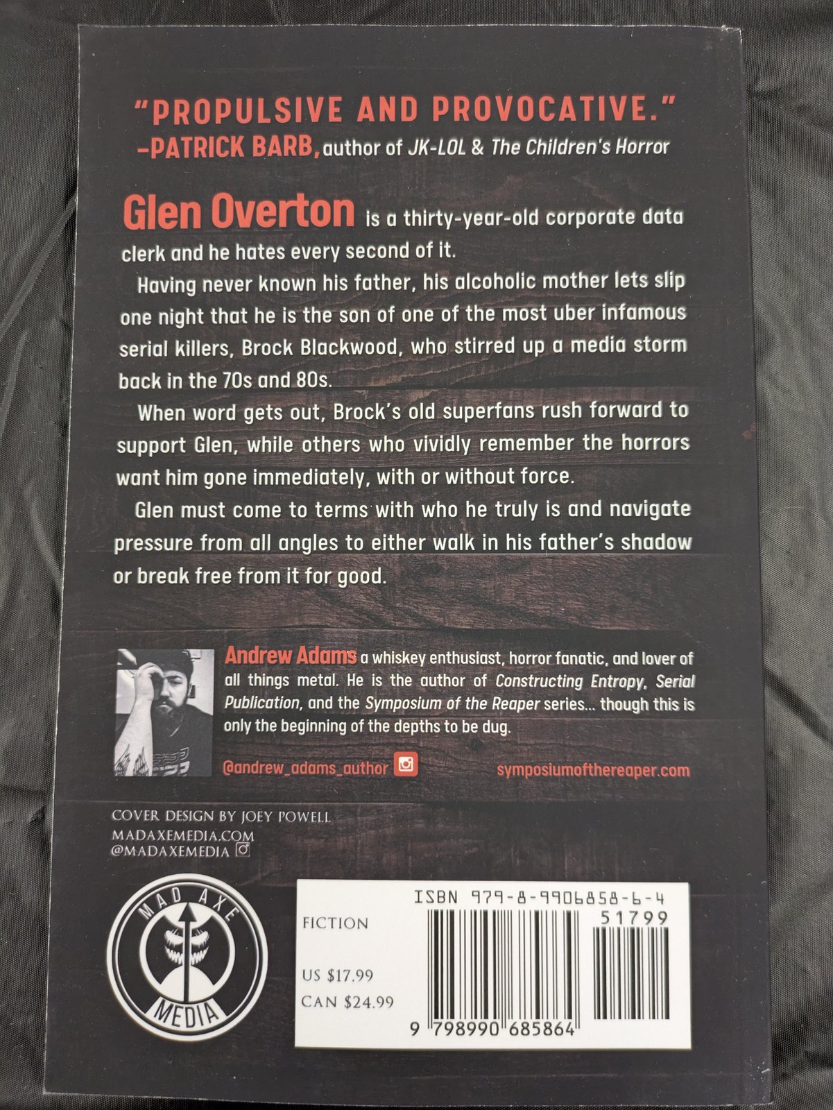 Son of a Serial Killer | Andrew Adams