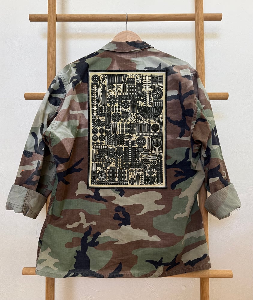 Image of 'Living Circuit' Textile Print / Patch 