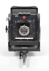 Image 2 of Calumet CC401 4X5 monorail camera with 127mm lens + FILM + HOLDERS #0612