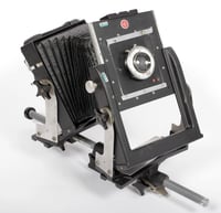 Image 4 of Calumet CC401 4X5 monorail camera with 127mm lens + FILM + HOLDERS #0612