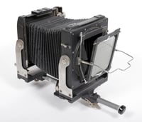 Image 5 of Calumet CC401 4X5 monorail camera with 127mm lens + FILM + HOLDERS #0612