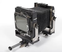 Image 6 of Calumet CC401 4X5 monorail camera with 127mm lens + FILM + HOLDERS #0612