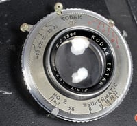 Image 7 of Calumet CC401 4X5 monorail camera with 127mm lens + FILM + HOLDERS #0612