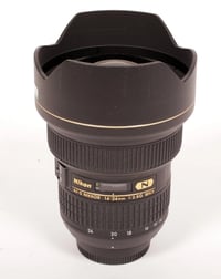 Image 2 of Nikon af-s nikkor 14-24mm f/2.8g ed lens with case and paperwork #0613