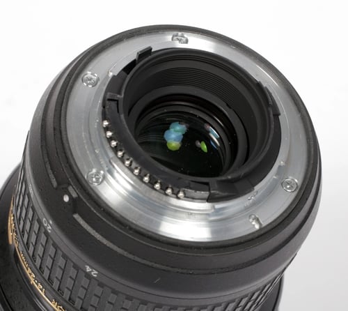 Image of Nikon af-s nikkor 14-24mm f/2.8g ed lens with case and paperwork #0613