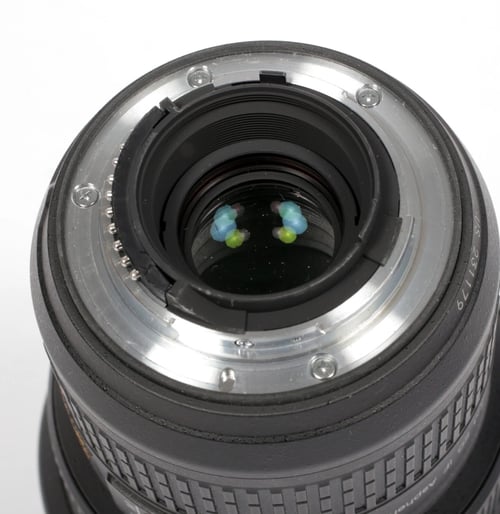 Image of Nikon af-s nikkor 14-24mm f/2.8g ed lens with case and paperwork #0613