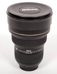 Image 10 of Nikon af-s nikkor 14-24mm f/2.8g ed lens with case and paperwork #0613