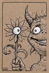 Flower Ch'EYE'ld original art