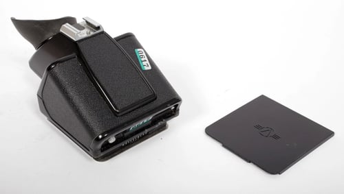Image of Hasselblad PME metered prism finder METER WORKS TESTED #0617