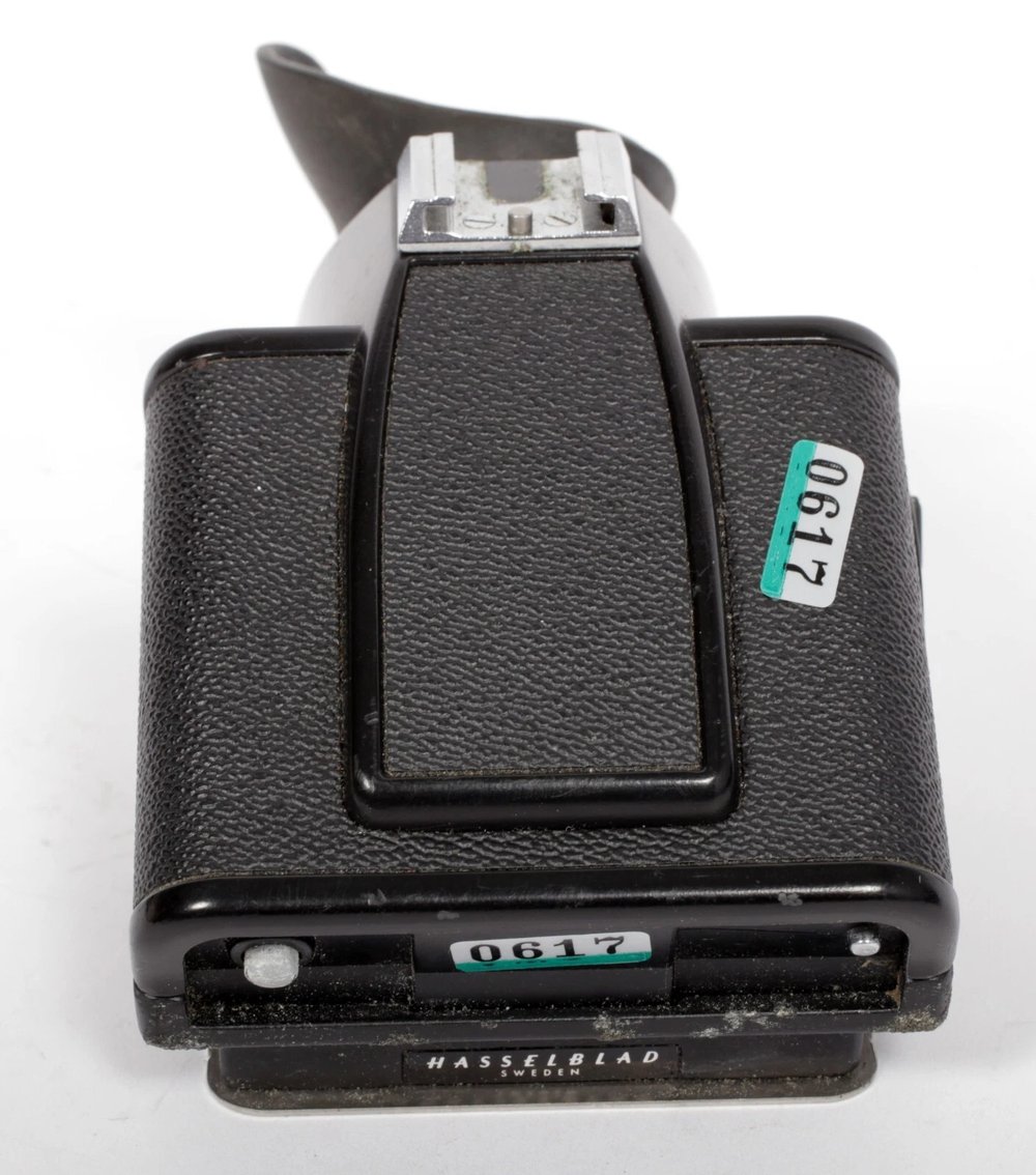 Image of Hasselblad PME metered prism finder METER WORKS TESTED #0617