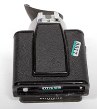 Image 1 of Hasselblad PME metered prism finder METER WORKS TESTED #0617