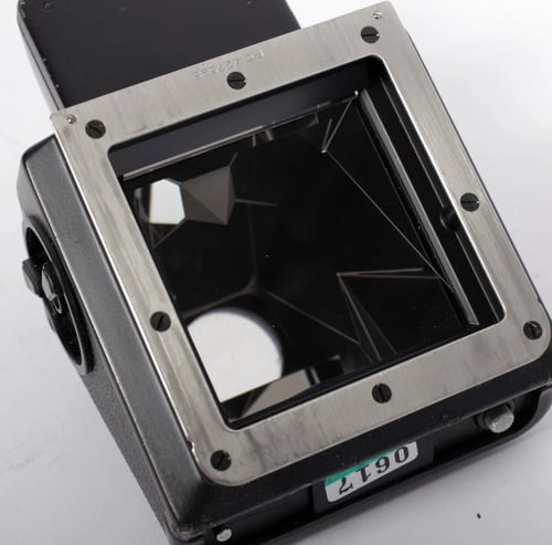 Image of Hasselblad PME metered prism finder METER WORKS TESTED #0617