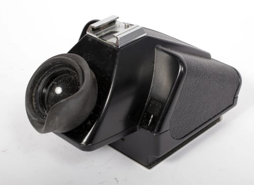 Image of Hasselblad PME metered prism finder METER WORKS TESTED #0617