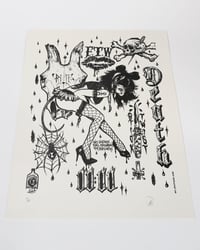 Image 5 of Erotic Mouse F.T.W. T-Shirt - c/w F.T.W. Enamel Pin | Screenprint
