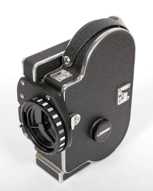 Image of Bolex H16 SB camera C mount adapter plate TESTED + box and papers #0637