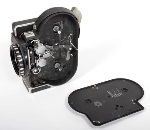 Image of Bolex H16 SB camera C mount adapter plate TESTED + box and papers #0637