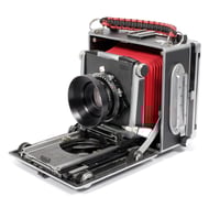Image 3 of Linhof Technika V 4X5 camera w/ 150mm+210mm APO MC Lenses +film +holders Fresnel #0641