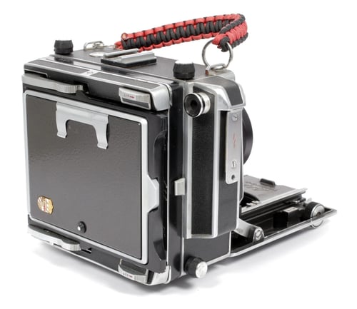 Image of Linhof Technika V 4X5 camera w/ 150mm+210mm APO MC Lenses +film +holders Fresnel #0641