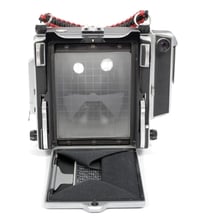 Image 6 of Linhof Technika V 4X5 camera w/ 150mm+210mm APO MC Lenses +film +holders Fresnel #0641