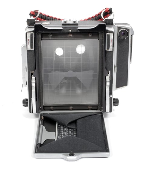 Image of Linhof Technika V 4X5 camera w/ 150mm+210mm APO MC Lenses +film +holders Fresnel #0641