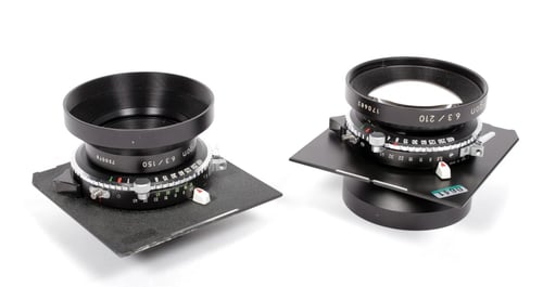 Image of Linhof Technika V 4X5 camera w/ 150mm+210mm APO MC Lenses +film +holders Fresnel #0641