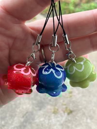 Image 2 of Jellyfish charm, Polymer clay charm, Jellyfish keychain