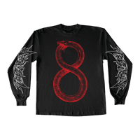 Image 1 of OUROBOROS LONGSLEEVE BLACK