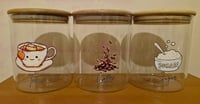 Tea, Coffee and Sugar Storage Jars